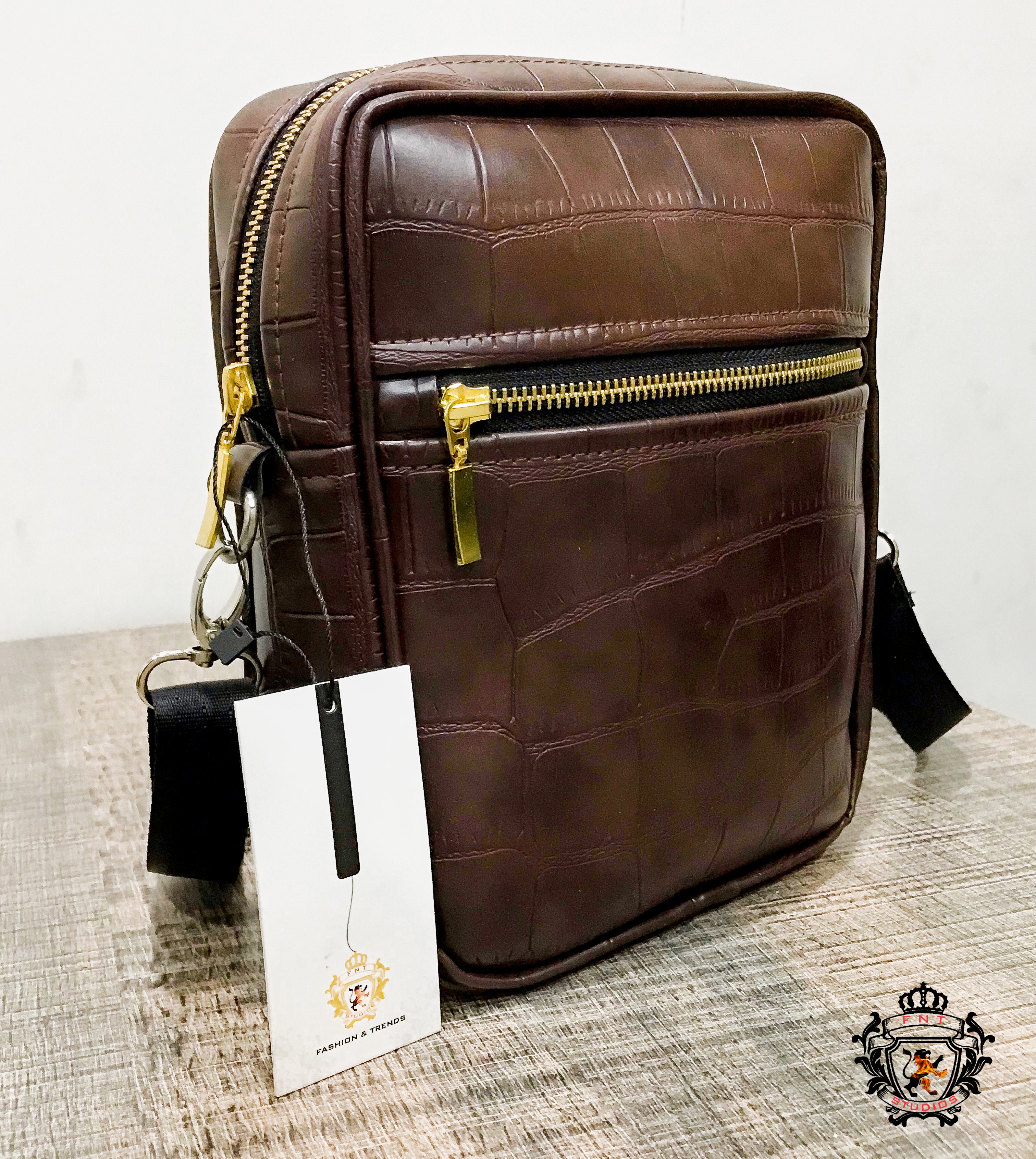 Elevate Your Style with Our Premium Cross-Body Leather Bag Made from high-quality, supple leather for a luxurious feel Timeless design with a classic, sophisticated aesthetic Spacious interior with organized compartments for effortless storage Adjustable strap for a customizable, comfortable fit Perfect for work, travel, or as a style accessory