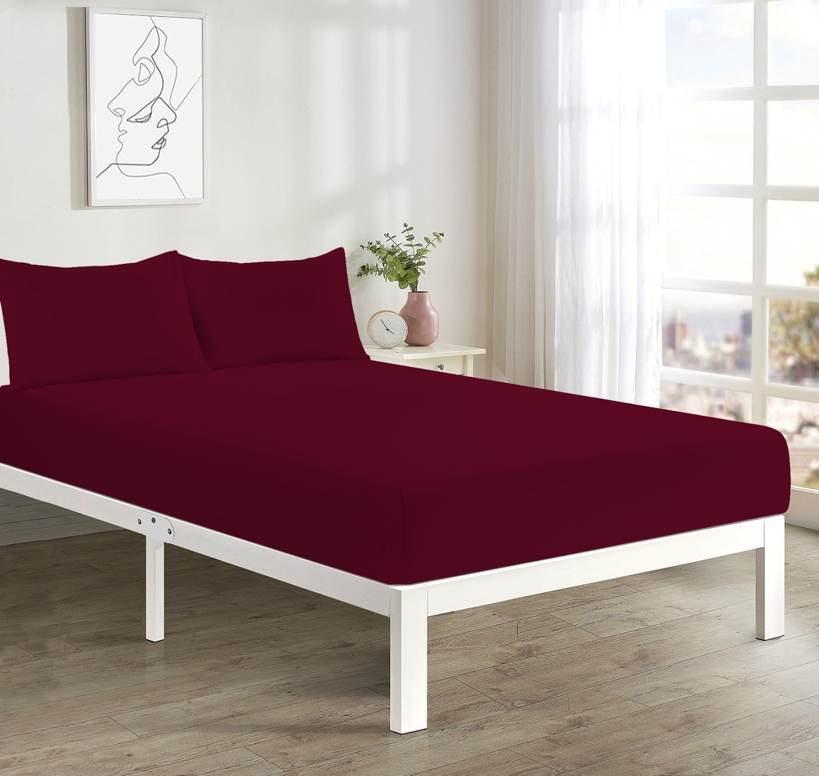FNT Fitted Sheet Red
