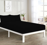 FNT Fitted Sheet Black