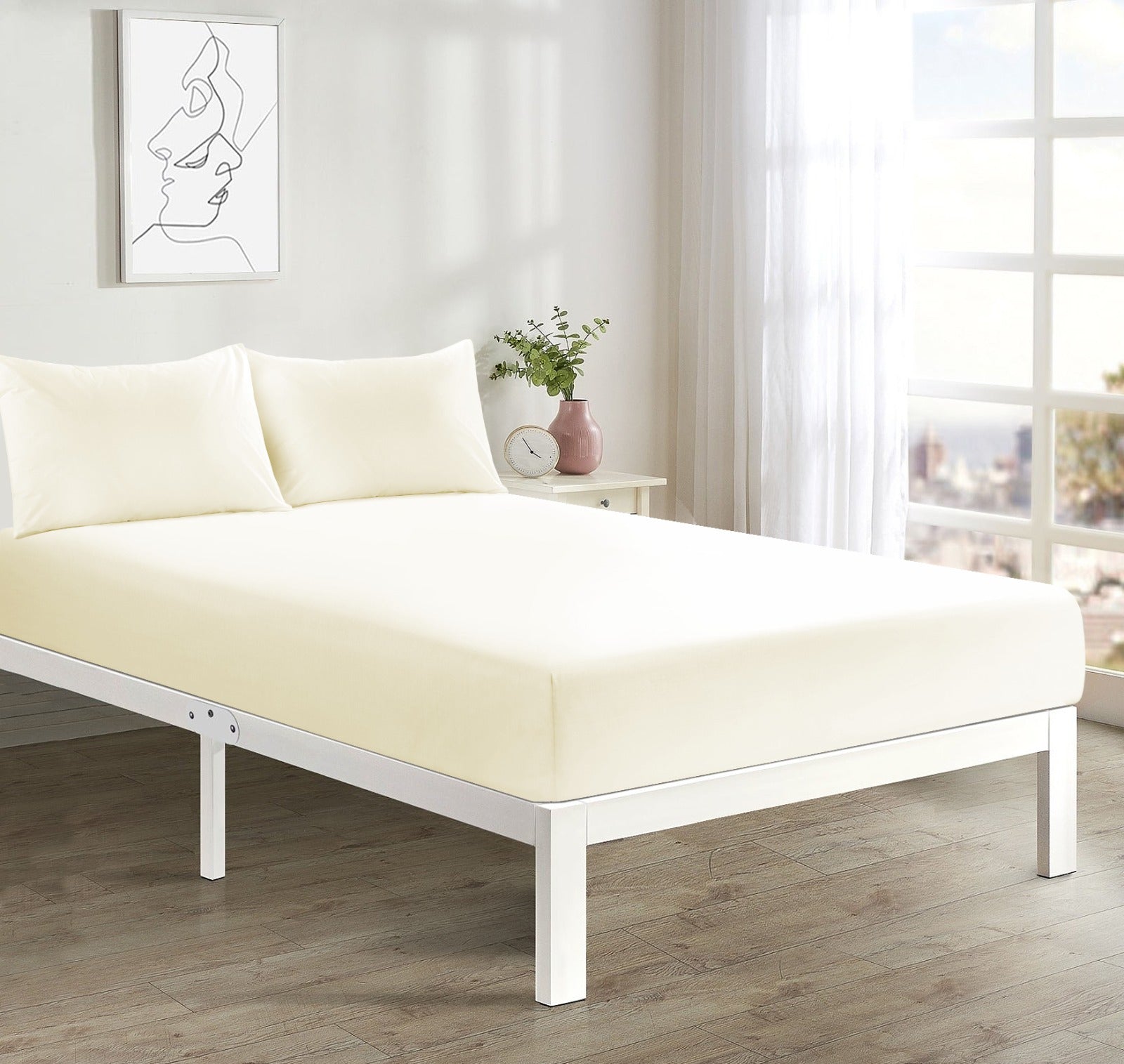 FNT Fitted Sheet Cream