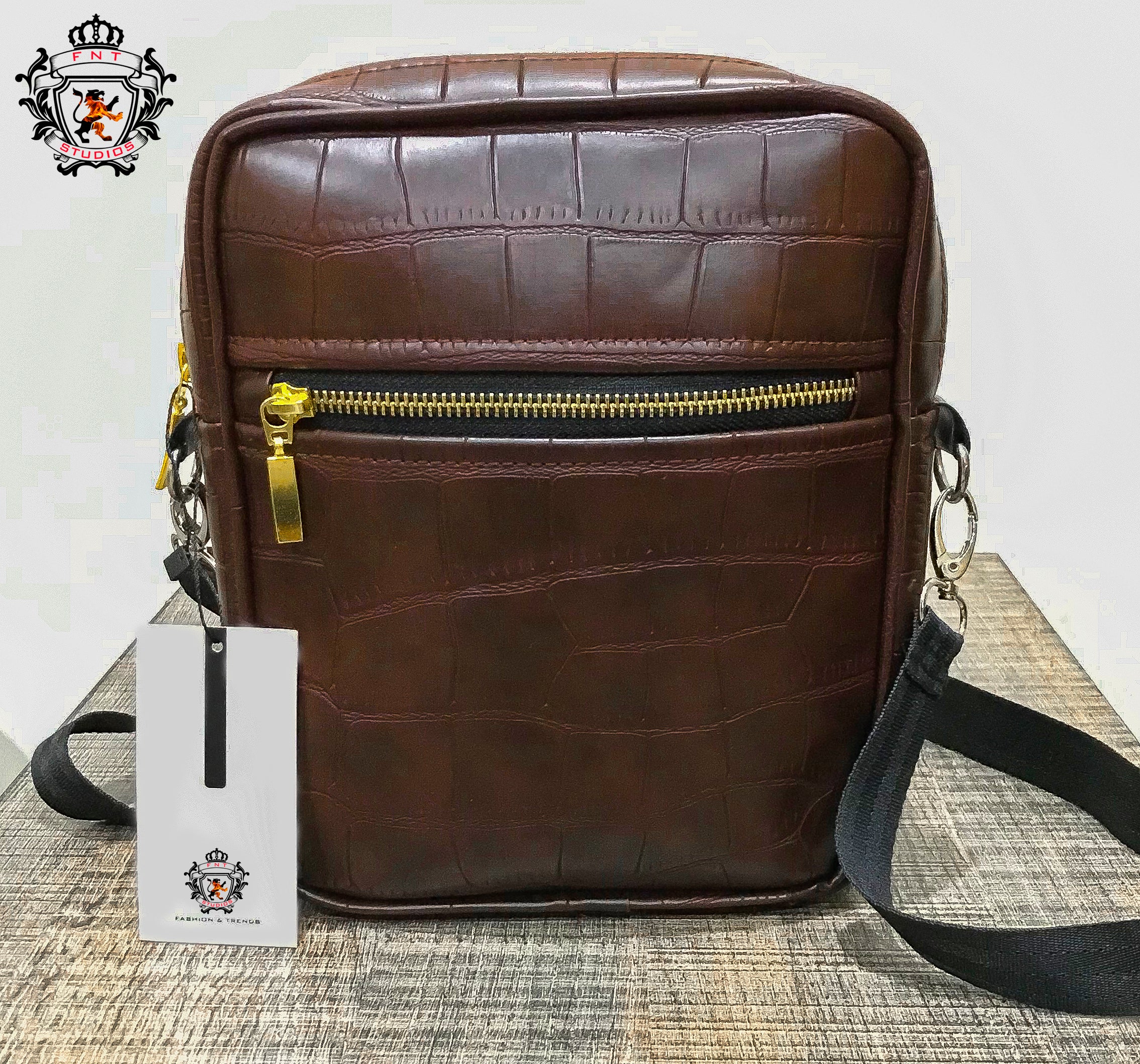 Elevate Your Style with Our Premium Cross-Body Leather Bag Made from high-quality, supple leather for a luxurious feel Timeless design with a classic, sophisticated aesthetic Spacious interior with organized compartments for effortless storage Adjustable strap for a customizable, comfortable fit Perfect for work, travel, or as a style accessory