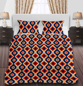 Experience the luxury of a pre-washed fabric that imparts a super soft hand feel, elevating your sleep sanctuary to new levels of coziness. The attention to detail in the design and manufacturing process guarantees both comfort and durability, promising a long-lasting investment in quality bedding.
Available in generous king and queen sizes, measuring a spacious 94x98 inches, our bedsheet set seamlessly blends practicality with sophistication. Transform your bedroom into a haven of tranquility and style