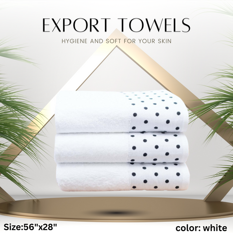 Experience the Softness and Absorbency of Our Bamboo Towels  - Ultra-soft and gentle on skin - Highly absorbent and quick-drying - Eco-friendly and sustainable bamboo material - Hypoallergenic and antibacterial properties - Perfect for bath, beach, or gym use  Upgrade your towel game with our luxurious bamboo towels! Soft, absorbent, and eco-friendly, they're perfect for anyone looking for a comfortable and sustainable bathing experience.