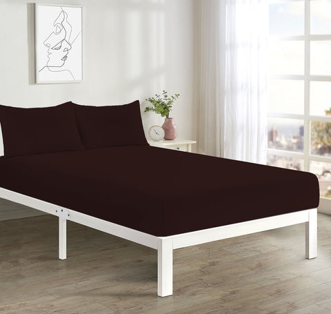 FNT Fitted Sheet Chocolate