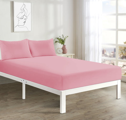 FNT Fitted Sheet Pink